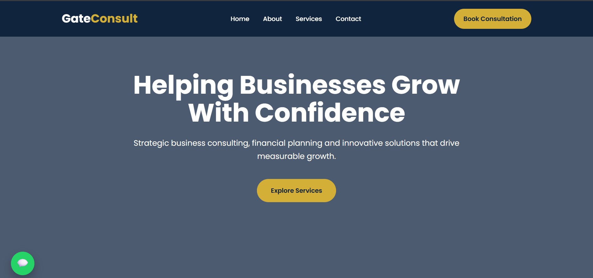 Business website project